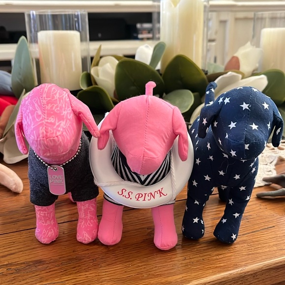 Victoria’s Secret Pink Dogs 2006 & 2008 - Picture 1 of 3